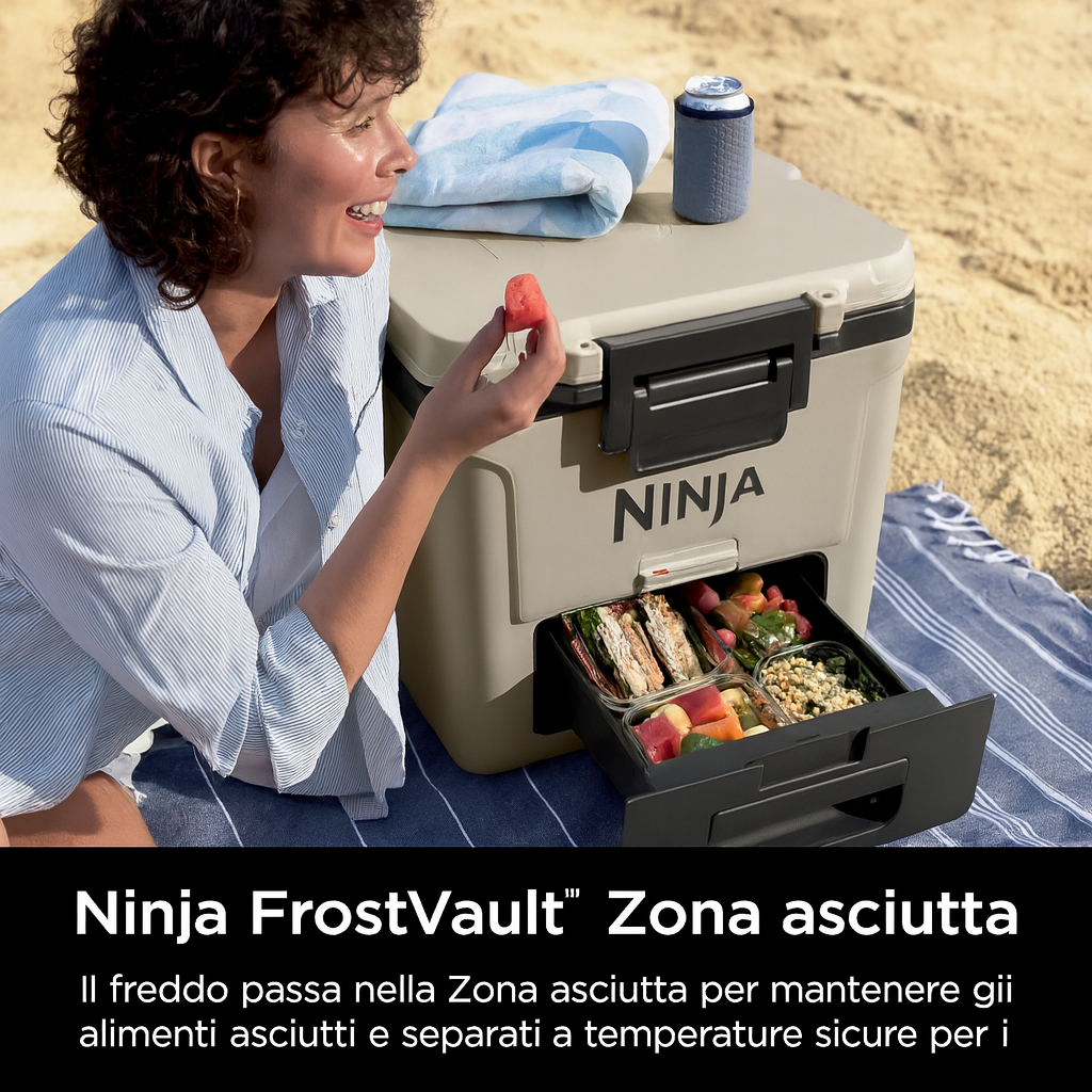 Ghiacciaia su Ruote per Spiaggia, Campeggio e Picnic 🌞🧊