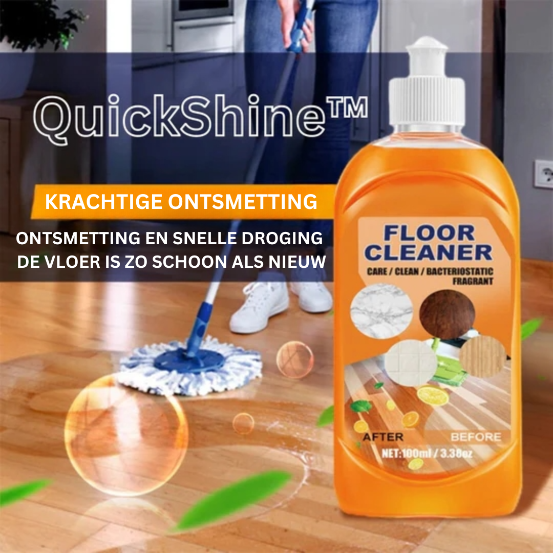 QuickShine Pro | Krachtige vloerhersteller en reiniger