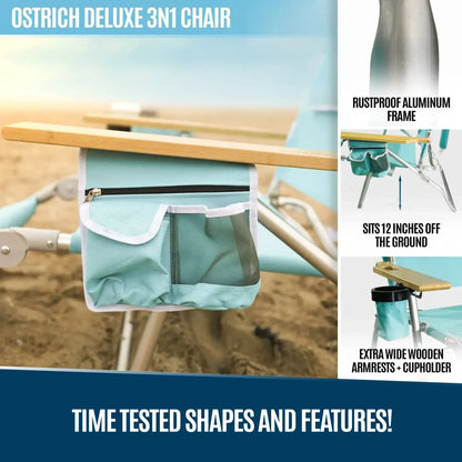 Compra 1 e ricevi 1 gratis 💺 Sedia sdraio 3-in-1 Ostrich 🎁