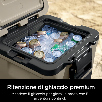 Ghiacciaia su Ruote per Spiaggia, Campeggio e Picnic 🌞🧊