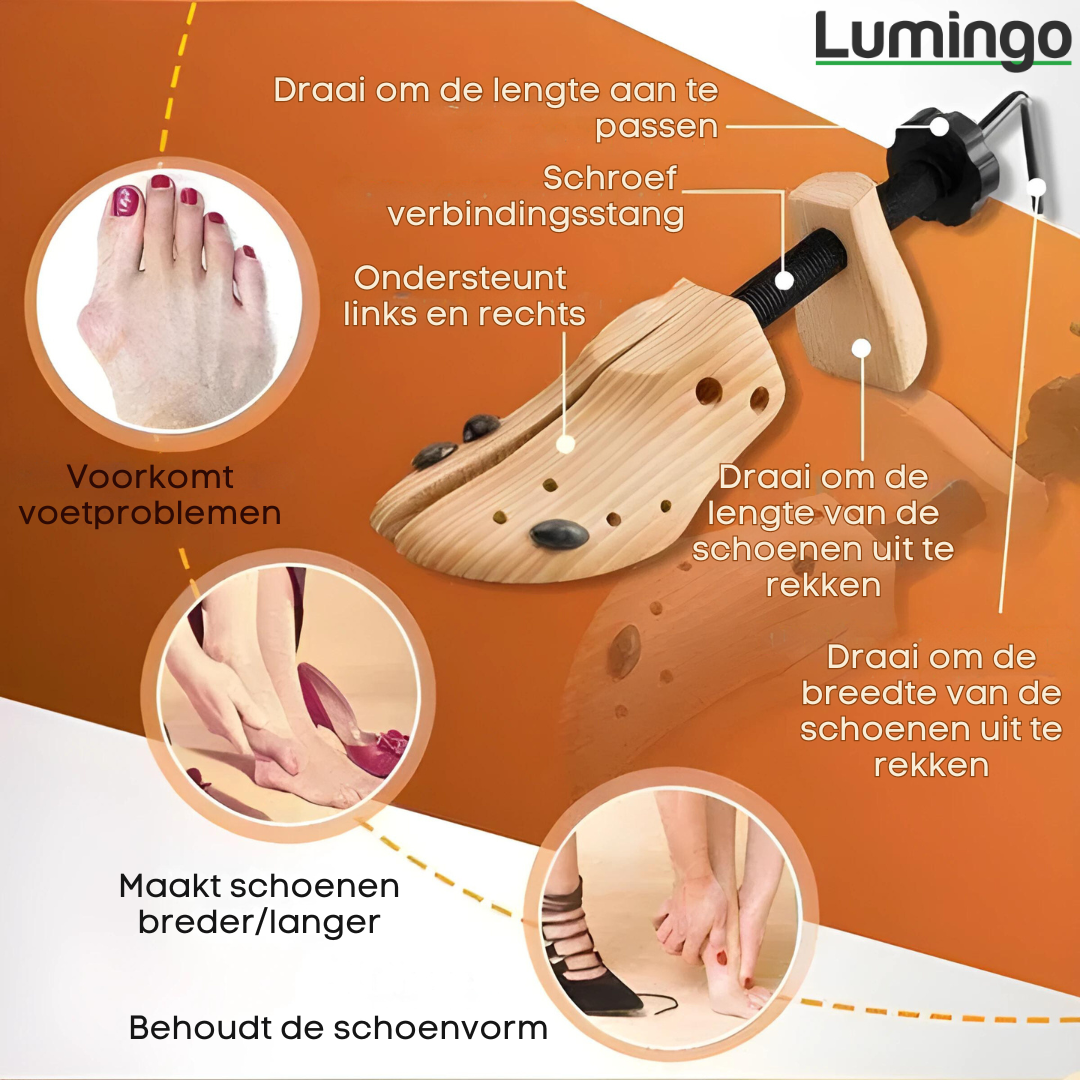 ShoeStretcher Pro | Maak elke schoen passend