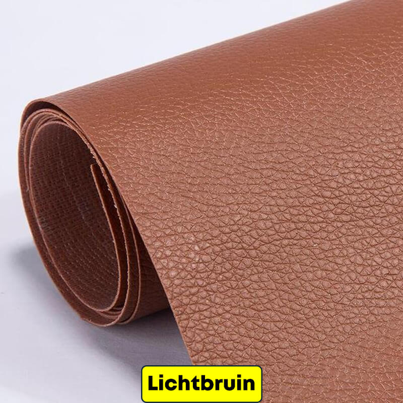 LeerPatch (50x138cm) | Herstel beschadigd leer in seconden | 1+1 gratis