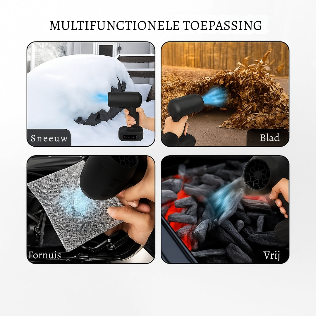 PowerSweep – Draadloze blad- en vuilblazer