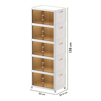 Modular Stackable Wardrobe Storage Cabinet
