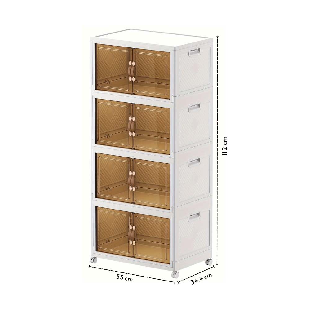 Modular Stackable Wardrobe Storage Cabinet