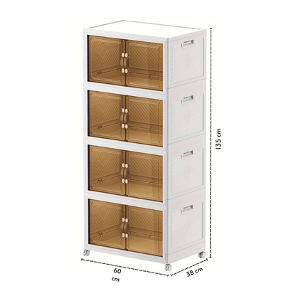 Modular Stackable Wardrobe Storage Cabinet