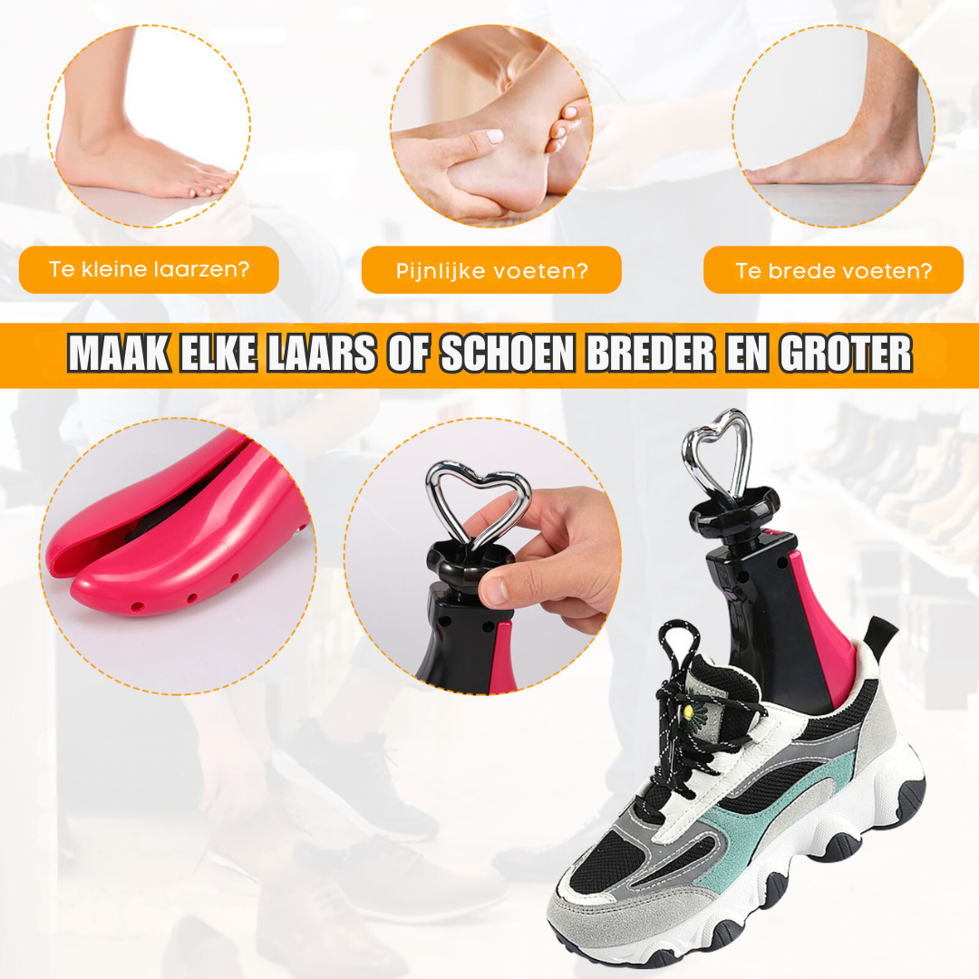 ShoeStretcher  | Maak elke schoen of laars passend