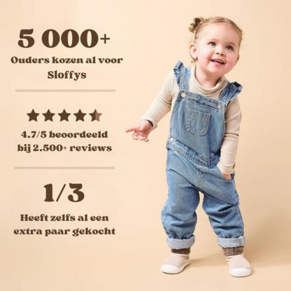 Sloffys™ | Zachte, beschermende schoenen voor jouw kind