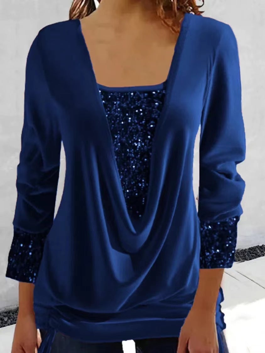 Dazzle | Pailletten glitter top