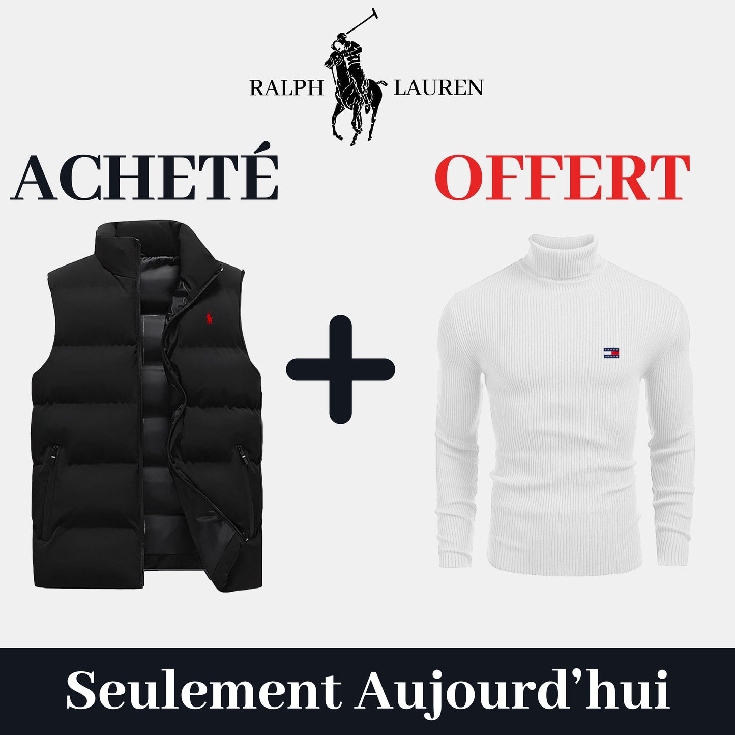 Gilet R&L + Pull Offert (DESTOCKAGE)